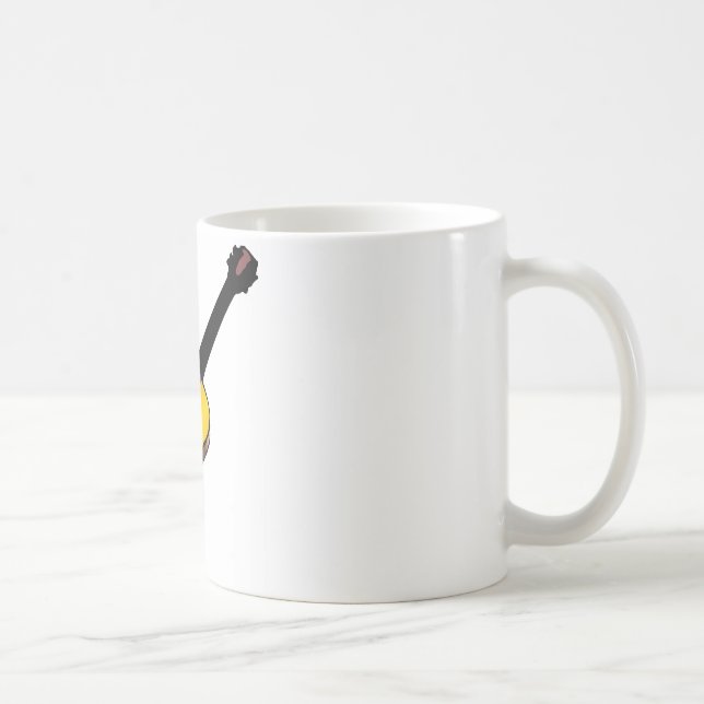 Caneca De Café Pop Art Guitar (Direita)