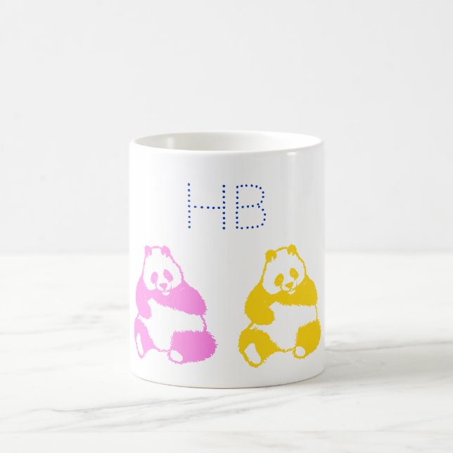 Caneca De Café Pop Pandas Mug (Centro)