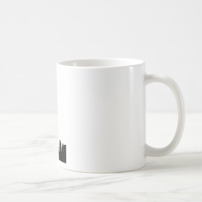 Caneca De Café Pop preto e branco Nova Iorque (Direita)