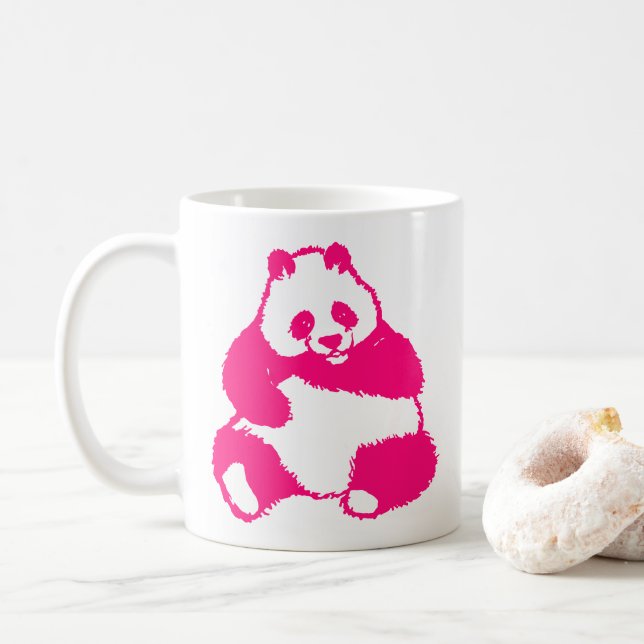 Caneca De Café Pop Red Panda Mug (Com Donut)