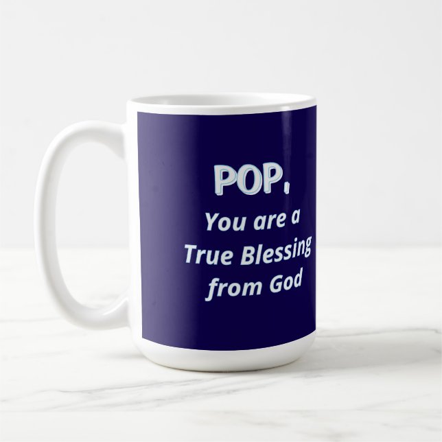 Caneca De Café Pop, você é uma verdadeira bênção de Deus (Esquerda)