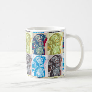 Caneca De Café Popart Dog