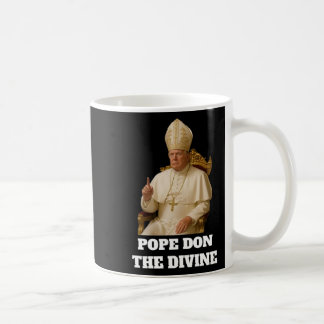 Caneca De Café Pope Donald Trump O Divino
