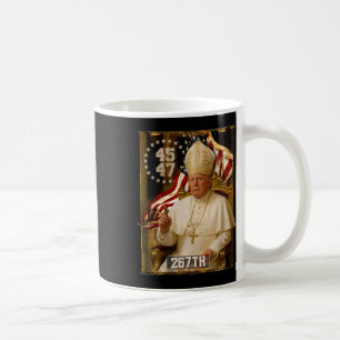 Caneca De Café Pope Trump Engraçado Presidente Trump Quer Ser O N
