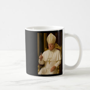 Caneca De Café Pope Trump Engraçado Presidente Trump Quer Ser O N