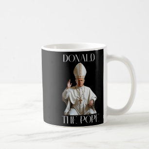 Caneca De Café Pope Trump Funny Trump Vaticano Christian Retro Ch