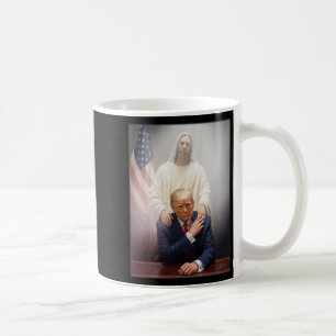 Caneca De Café Pope Trump Funny Trump Vaticano Christian Retro Ch