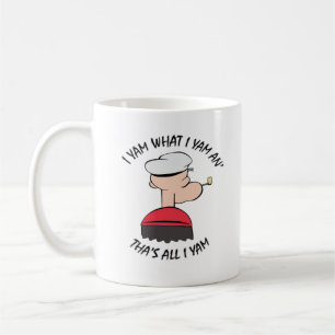 Caneca De Café Popeye I Yam What I Yam Classic