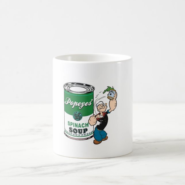 Caneca De Café Popeye spinach (Centro)