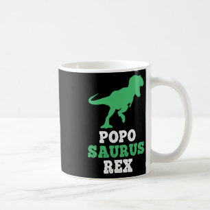 Caneca De Café Popo-saurus Rex Dino Dinossauro Engraçado Poposaur