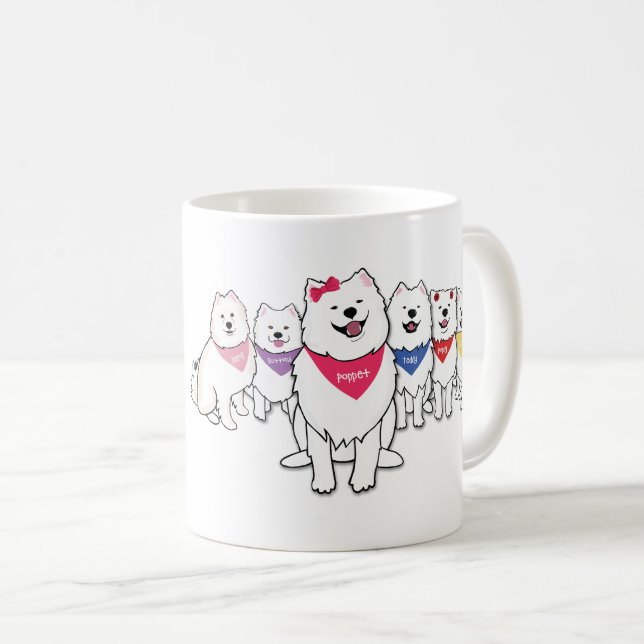 Caneca De Café Poppet e a gangue (Frente Esquerda)