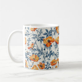Caneca De Café Poppies da Califórnia