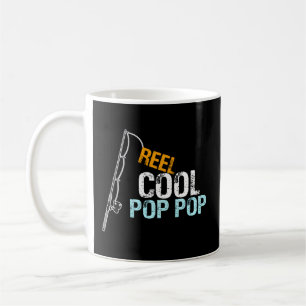 Caneca De Café Poppop da neta Grandson Reel Pop Pop
