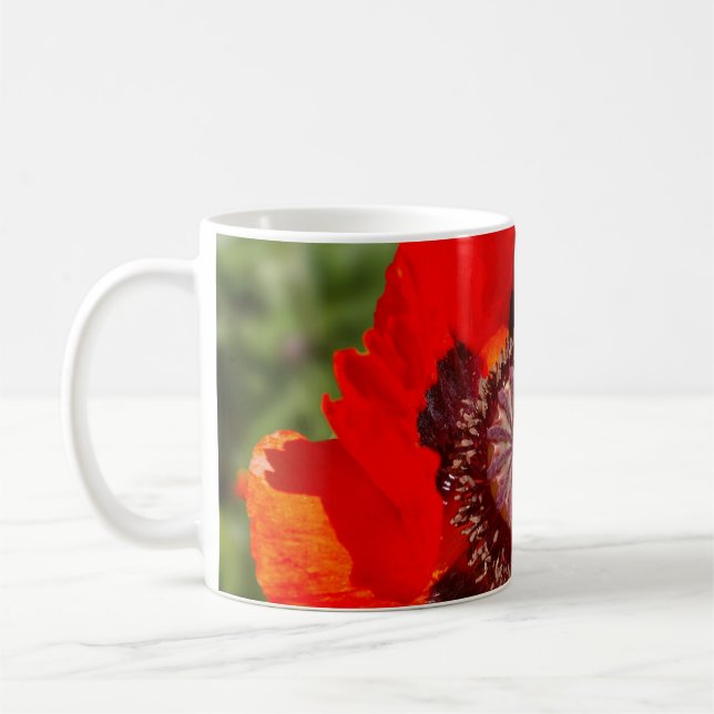 Caneca De Café Poppy Blossom (Esquerda)