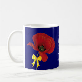 Caneca De Café Poppy | Foto | DIA DE LEMBRANÇA DOS Veteranos