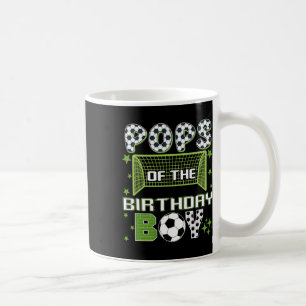 Caneca De Café Pops Do Grupo De Futebol Do Menino Aniversariante