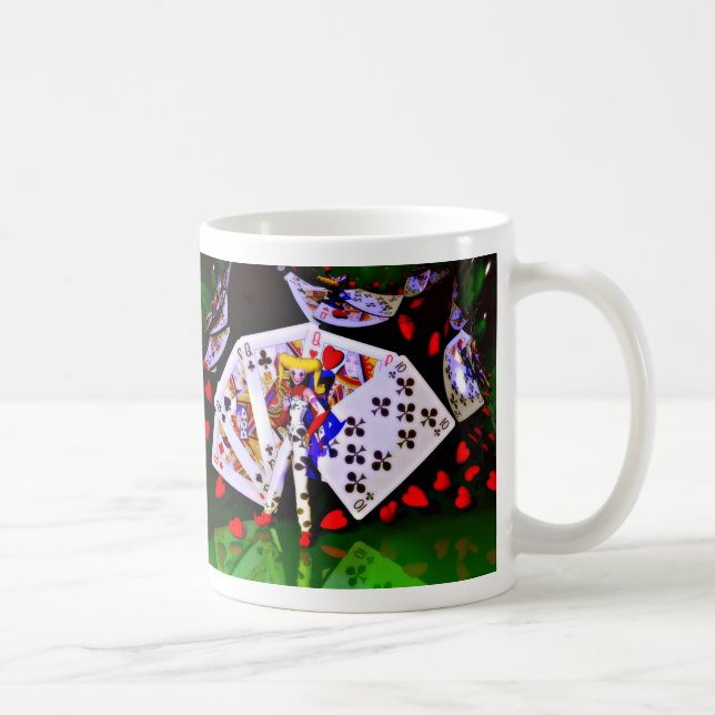 Caneca De Café Póquer do palhaço (Direita)