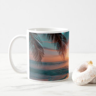 Caneca De Café pôr do sol