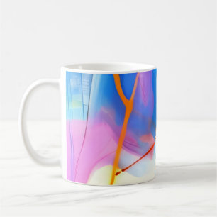 Caneca De Café Pôr do Sol Abstrato de Doce