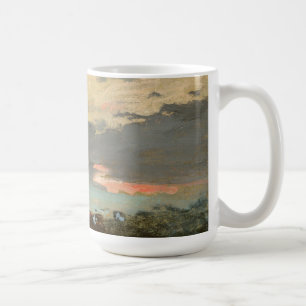 Caneca De Café Por do sol, baía de Saco