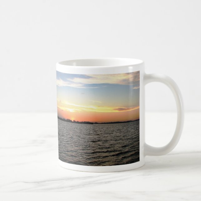 Caneca De Café Por do sol, Cay dos manguezais, Belize (Direita)