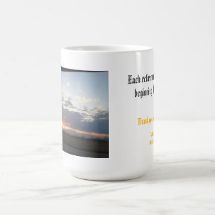 Caneca De Café Pôr do sol da aposentadoria