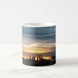 Caneca De Café Por do sol de Philadelphfia