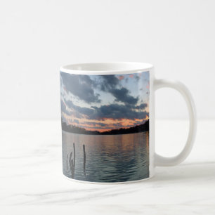 Caneca De Café Por do sol do outono