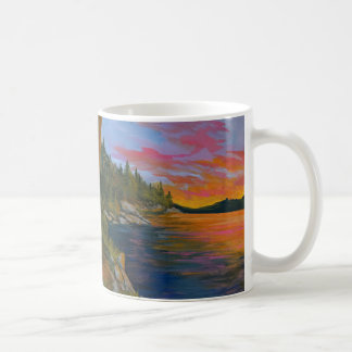 Caneca De Café Pôr do sol em Tubbs Hill