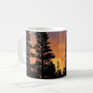 Caneca De Café Pôr do sol nos prados de Tuolumne, Yosemite, CA