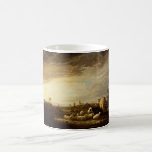 Caneca De Café Por do sol perto de Dordrecht, カイプ do ・ do