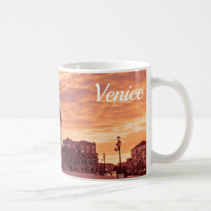 Caneca De Café Pôr do sol sobre Basilica em Veneza