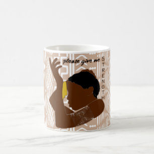 Caneca De Café Por Favor, Dê-Me Força