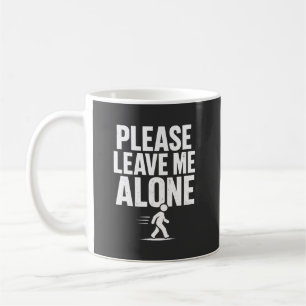 Caneca De Café Por favor, me deixe em paz