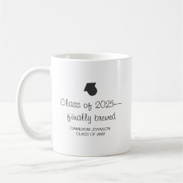 Caneca De Café Por fim, a graduação