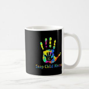 Caneca De Café Pôr termo à sensibilização para a prevenção do abu