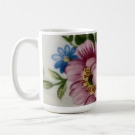 Caneca De Café Porcelain Inspired Floral