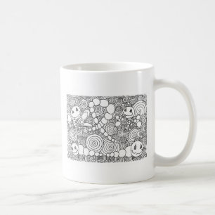 Caneca De Café Porcentagem de Bugz