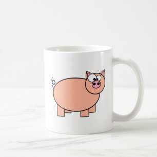 Caneca De Café Porco