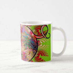 Caneca De Café Porco cósmico do amor