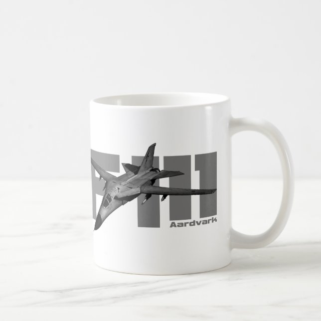 Caneca De Café Porco-da-terra F-111 (Direita)