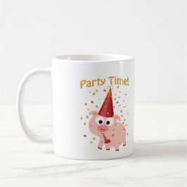 Caneca De Café Porco de confetes para festa