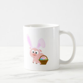 Caneca De Café Porco de Páscoa