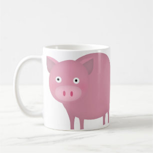 Caneca De Café Porco de Rosey