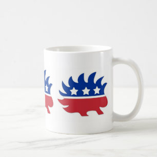 Caneca De Café Porco- do libertário
