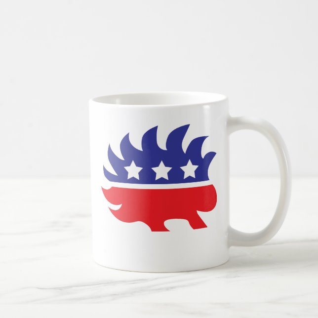 Caneca De Café porco- do libertário (Direita)