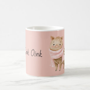 Caneca De Café Porco Oink Oink
