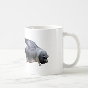 Caneca De Café porco voador