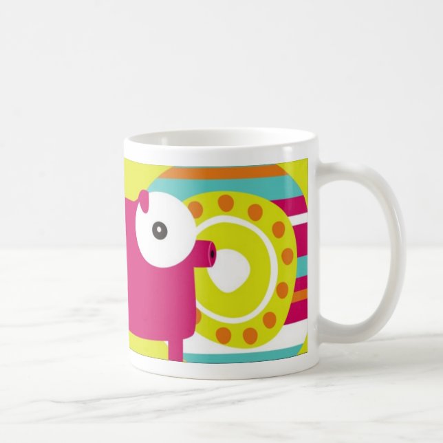 Caneca De Café Porcos (Direita)