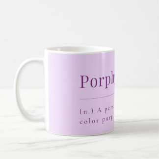 Caneca De Café Porfirófilo: Lavanda para entusiastas roxos